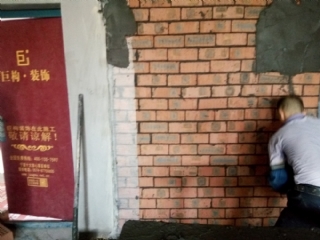泥工砌墙工程2
