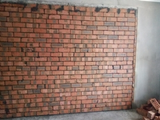 泥工砌墙工程1