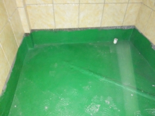 贴砖防水工程2