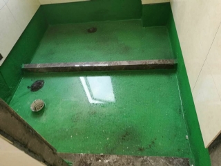贴砖防水工程2